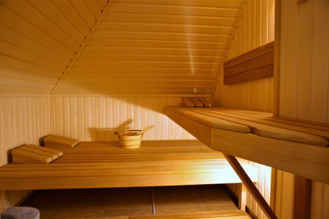 Sauna na poddaszu